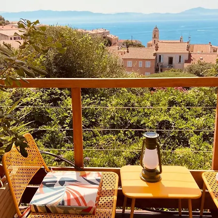 Solacargese-les Chemins De Sonia-terrasse Face à La Mer-cargèse La Grecque *