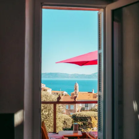 Solacargese-les Chemins De Sonia-terrasse Face à La Mer-cargèse La Grecque * Cargèse
